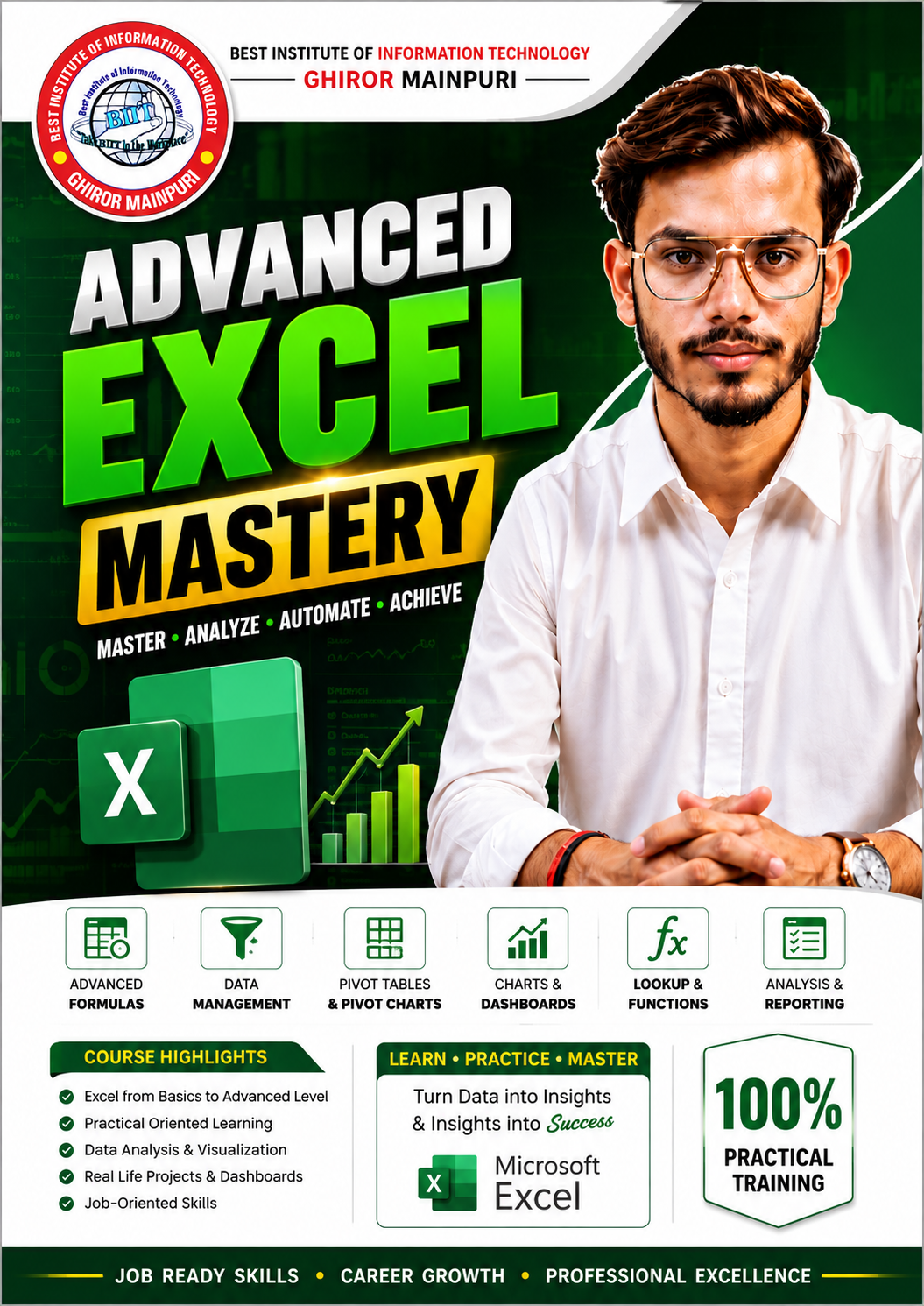 ADVANCED EXCEL & DATA MANAGEMENT
